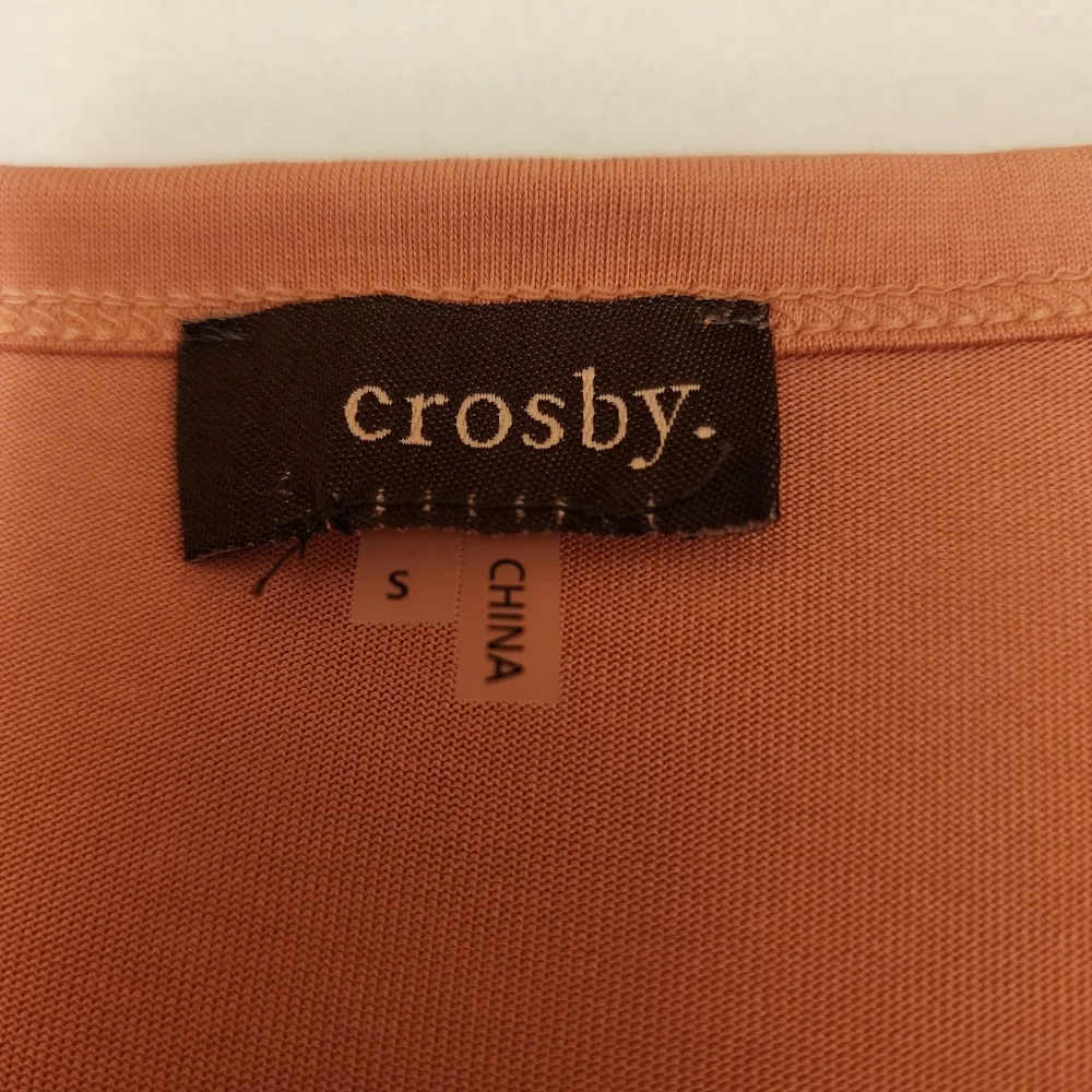 Crosby Dusty Rose Stretch Tank Top - Picture 6 of 9